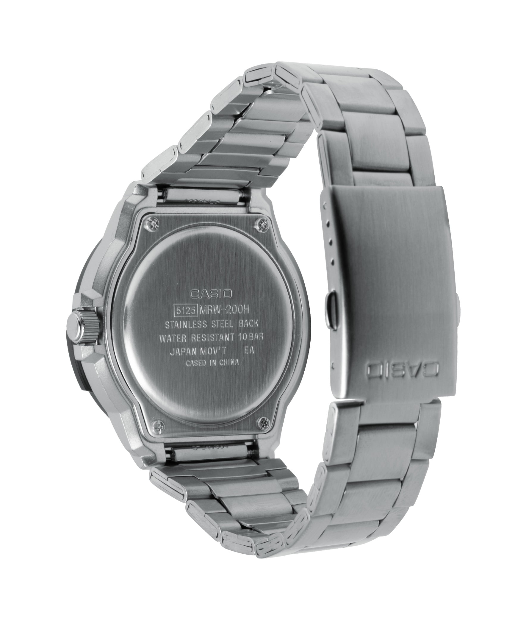 Casio Men's Dive Style Bracelet Watch, White Dial MRW200HD-7BV - Image 5